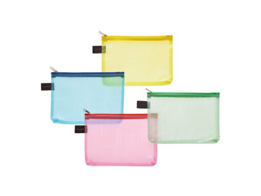 Ritszak Foldersys A6 PVC      transp rood