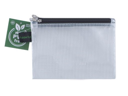 Ritszak Foldersys EVA A6      transp 2-vaks sluiting zwart