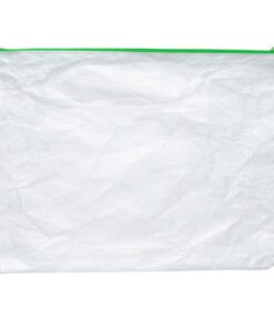 Ritszak Foldersys PE A4 transpsluiting groen                                              A4 Onscheurbare Pochette + Gro