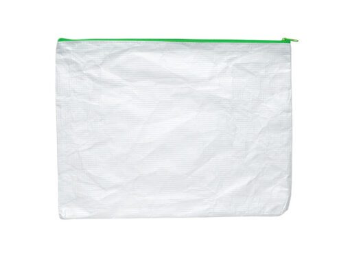 Ritszak Foldersys PE A4 transpsluiting groen                                              A4 Onscheurbare Pochette + Gro