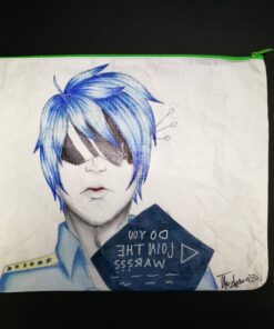 scheurbestendig en zelfs beschrijfbaar. De groene rits zorgt dat de inhoud veilig opgeborgen zit. Ideaal voor gebruik op kantoor