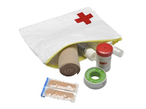 Ritszak Foldersys PE A5 transpsluiting geel                                               A5 Onscheurbare Pochette + Gel