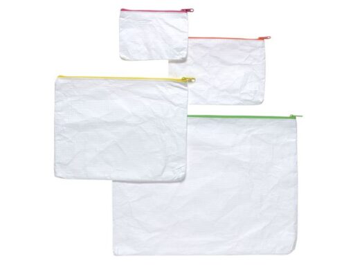 Ritszak Foldersys PE A5 transpsluiting geel                                               A5 Onscheurbare Pochette + Gel