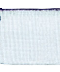 Ritszak Foldersys PVC B5      transp sluiting zwart                                       Pocket Zip B5 Zwart