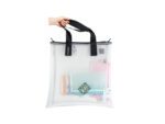 #*Shopper Foldersys EV 40x40cmtransp met ritssluiting