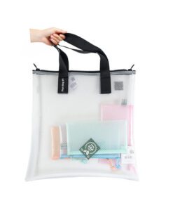 #*Shopper Foldersys EV 40x40cmtransp met ritssluiting