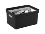 #*Sigma Home Box 13L zwart34,624,5x18,5cm