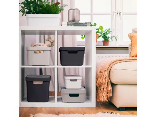 #*Sigma Home Box 13L zwart34,624,5x18,5cm