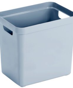 #*Sigma Home Box 25L blauw    grijs 34,5x24,4x36,1cm