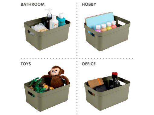 Sigma Home Box 5L             donkergroen 25,2x17,5x12,2                                  cm