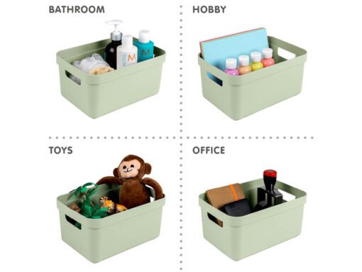 Sigma Home Box 5L             lichtgroen 25,2x17,5x12,2                                   cm