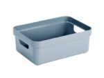 Sigma Home Box 9L blauw       grijs 35,2x25,3x12,2cm