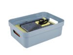Sigma Home Box 9L blauw       grijs 35,2x25,3x12,2cm