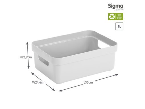 Sigma Home Box 9L wit35,2 x   25,3x12,2cm