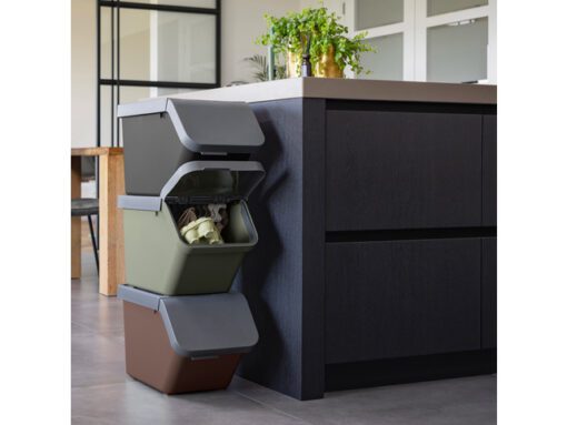Sigma home sorteer unit 40L   bruin 25,2x17,5x12,2cm