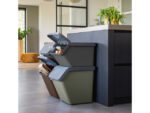 Sigma home sorteer unit 40L   kaki 25,2x17,5x12,2cm