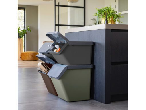 Sigma home sorteer unit 40L   kaki 25,2x17,5x12,2cm