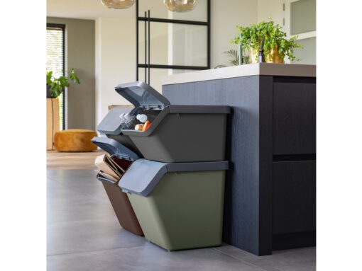 Sigma home sorteer unit 45L   bruin 25,2x17,5x12,2cm