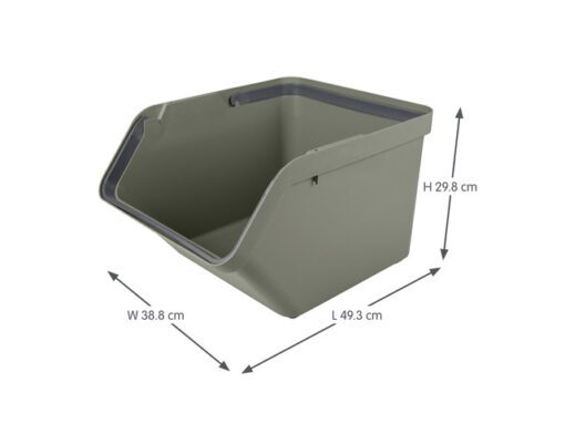 Sigma home sorteer unit 45L   donkergroen 25,2x17,5x12,2                                  cm