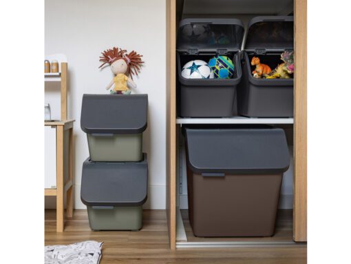 Sigma home sorteer unit 60L   bruin 25,2x17,5x12,2cm