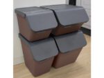 Sigma home sorteer unit 60L   bruin 25,2x17,5x12,2cm