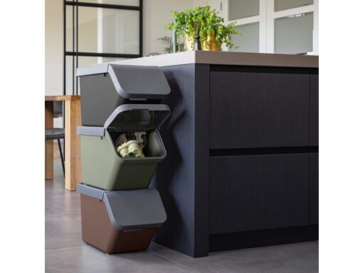 Sigma home sorteer unit 60L   donkergroen 25,2x17,5x12,2                                  cm