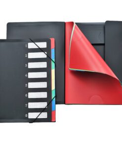 Sorteermap Foldersys A4 PP 8  tabs