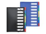 Sorteermap Foldersys A4 PP 8  tabs