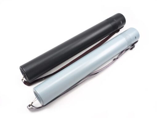 #*Tekenkoker Foldersys A2 PS  zwart 7cm dia 51 tot 93cm                                   Zwarte buis voor A2 tekening51