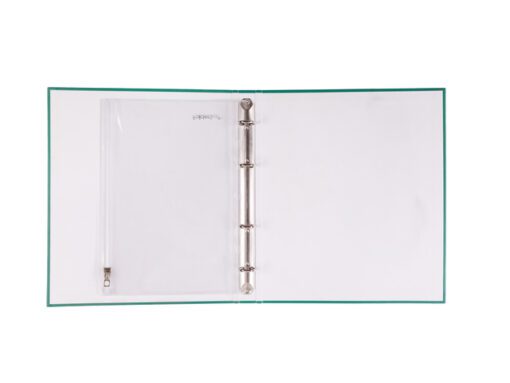 Verzamelhoes Foldersys A5 PVC 7gaats transp hersluitbaar                                  Zip Pochette A5+Perfo.