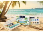 Waterverf Faber-Castell box 12 kleuren en waterpenseel