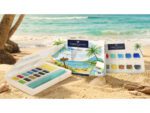 Waterverf Faber-Castell box 12 kleuren en waterpenseel