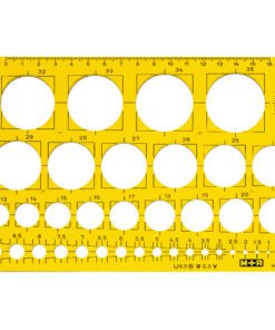 cirkelsjabloon Möbius & Ruppert geel