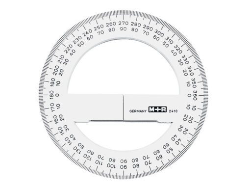 kompasroos Möbius & Ruppert 10cm polystyrol transparant
