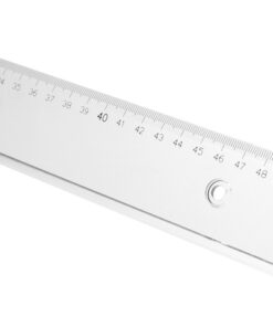 liniaal Möbius & Ruppert 50 cm plastic transparant