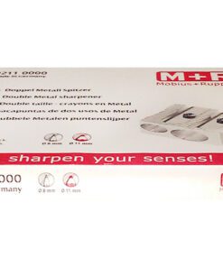 met een 2 enkele mesjes. Deze slijper heeft 2 slijpgaten