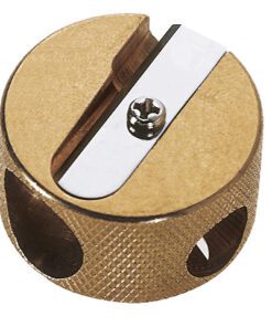 puntenslijper Möbius & Ruppert messing dubbel rond